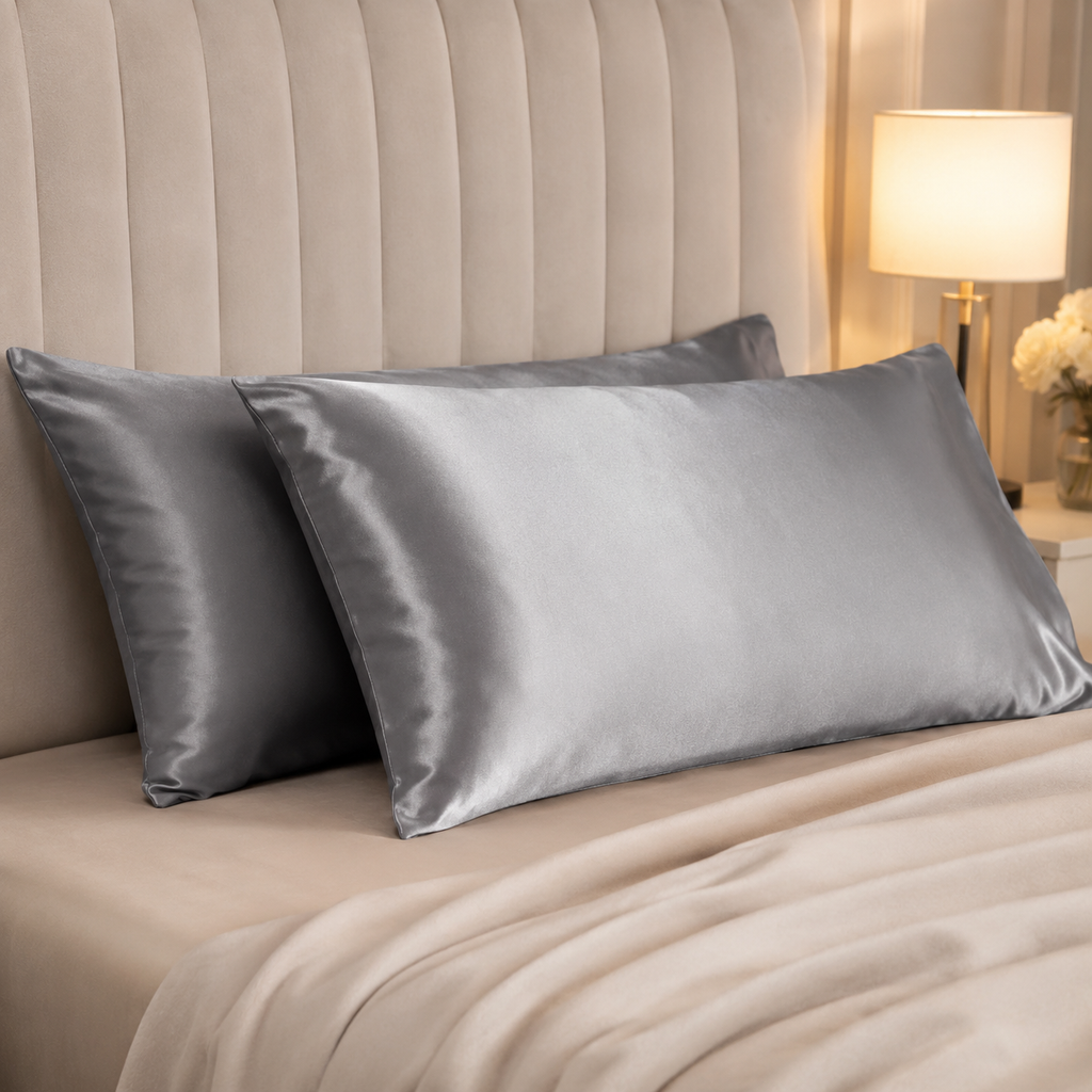 Nocturne Silk-Feel Pillowcase