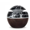 Wood Grain Ultrasonic Humidifier with Color-Changing LED Light