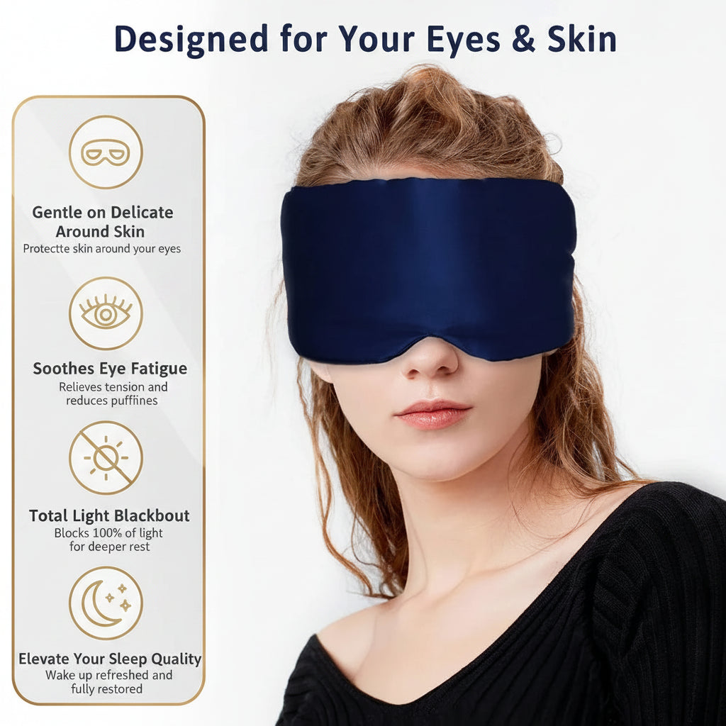Silk Sleep Mask & Earplug Set