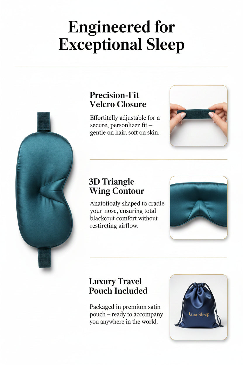 Silk Sleep Mask & Earplug Set