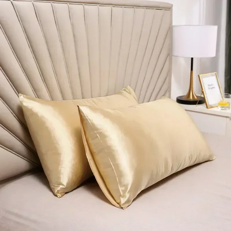 Nocturne Silk-Feel Pillowcase