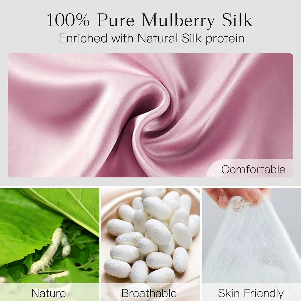 Silk Sleep Mask & Earplug Set